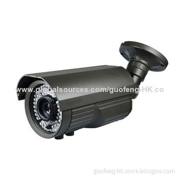 Weatherproof IP Security Camera, HD 1.0 Megapixel, 1/4-type CMOS High Performance Megapixel Sensor